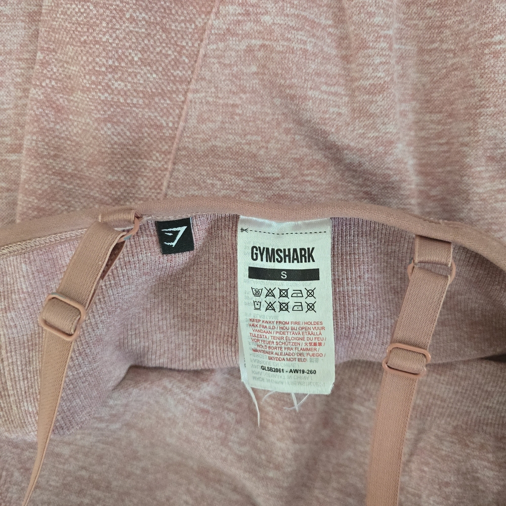 Gymshark FLEX Rose Pink Sports Bra and Leggings Set - Picture 5 of 6